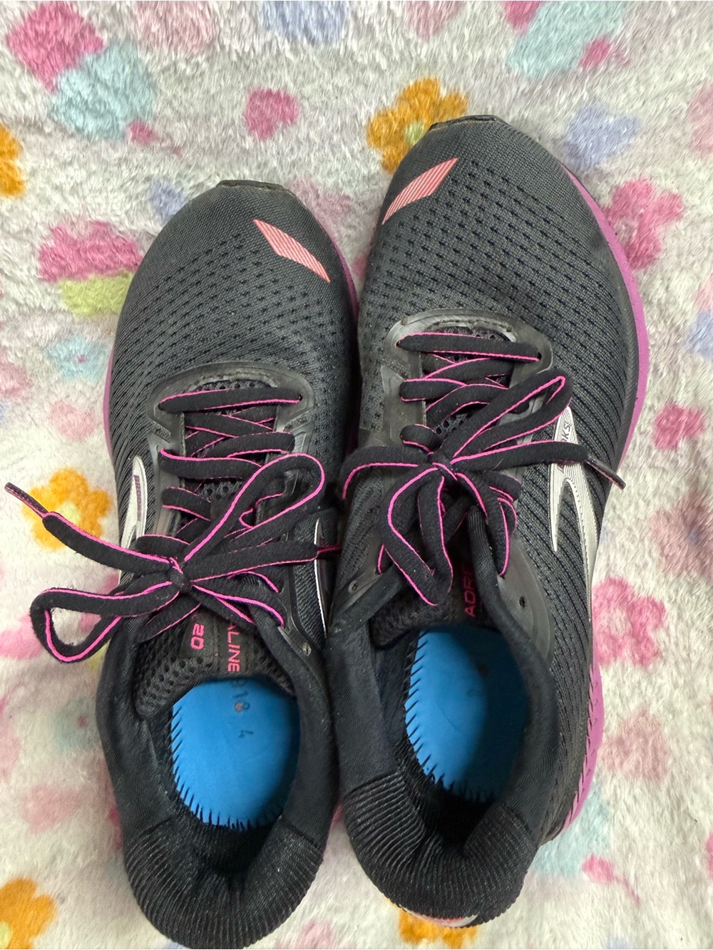 Brooks Women’s Gray and Pink Running Shoes